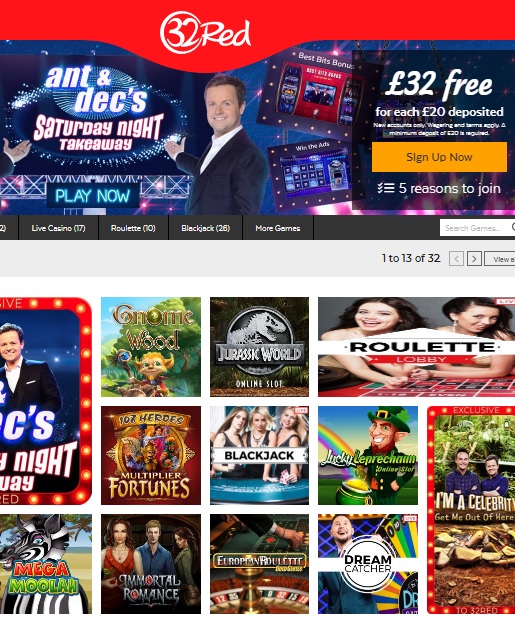 32 red casino no deposit codes