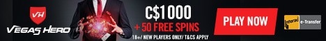 Vegas Hero Casino 100% free bonus, free spins, no deposit bonuses | Fast payouts | NetEnt, Microgaming